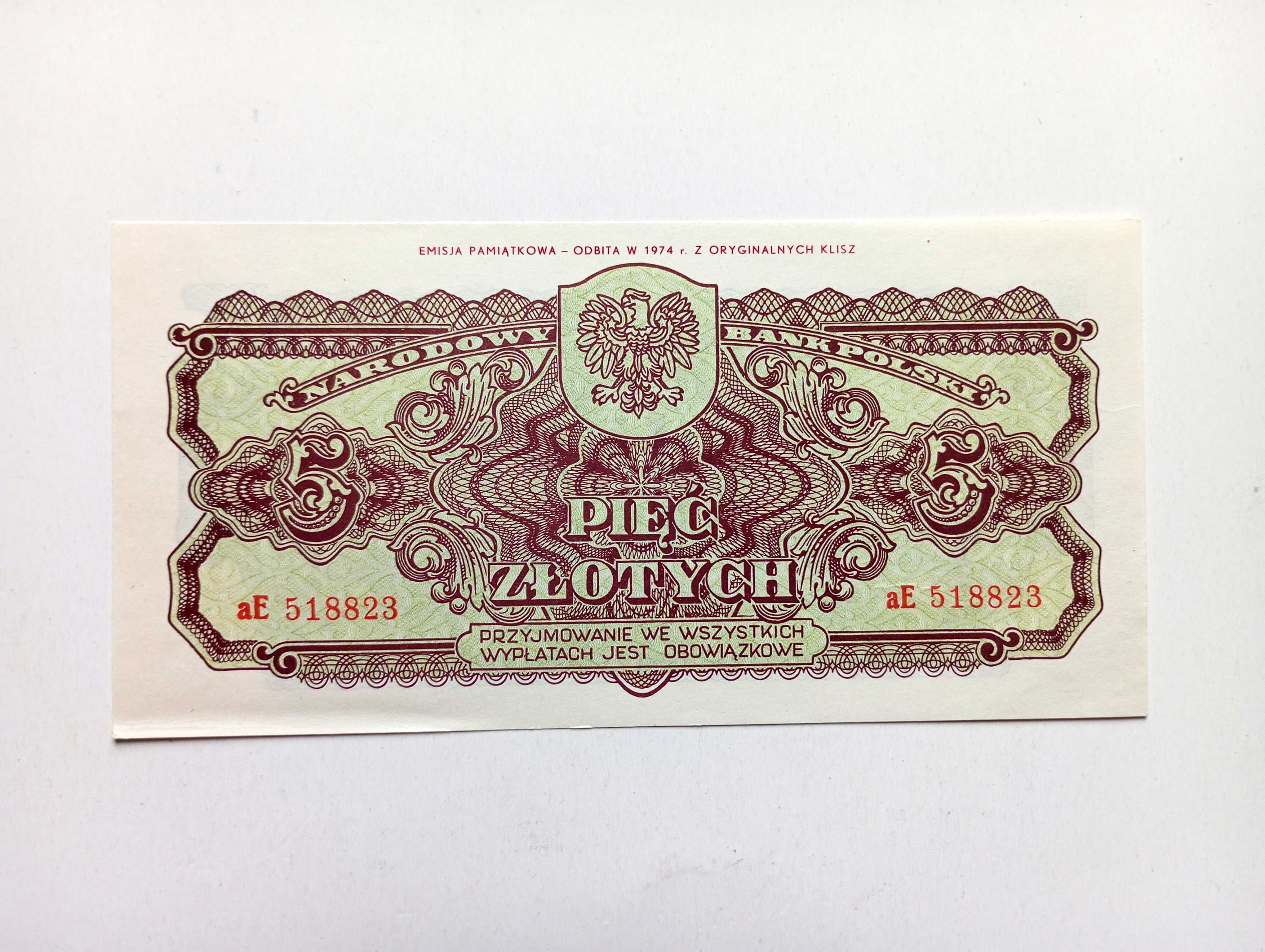 5 zł  1944    - aE -  emisja pamiątkowa