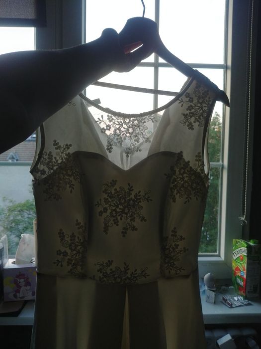 Suknia ślubna poprawiny ślub krótka cywilny