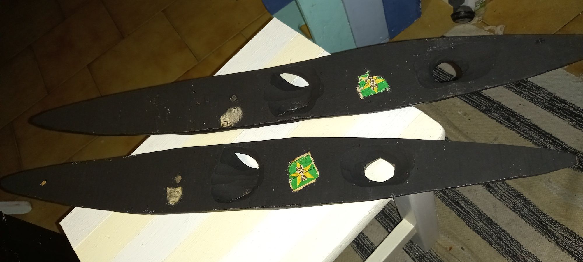 Arte africana,par de caraças