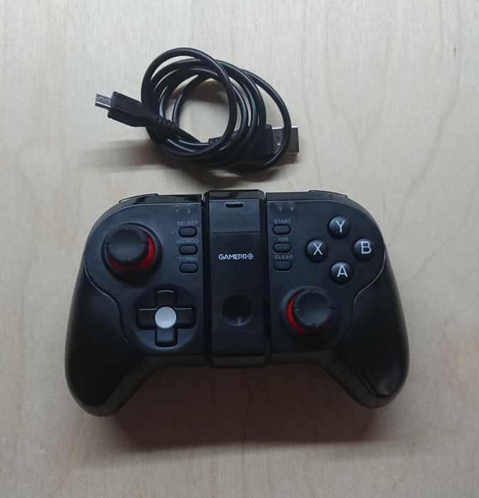 Бездротовий геймпад GamePro Bluetooth Android/iOS Black (MG680)