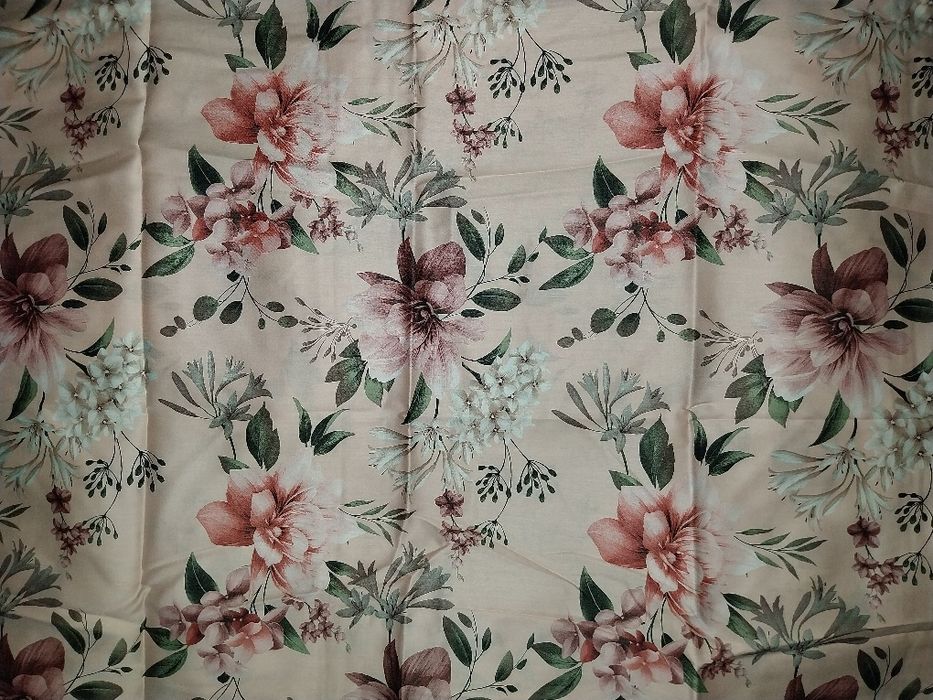 Pościel różowa w kwiaty home&you