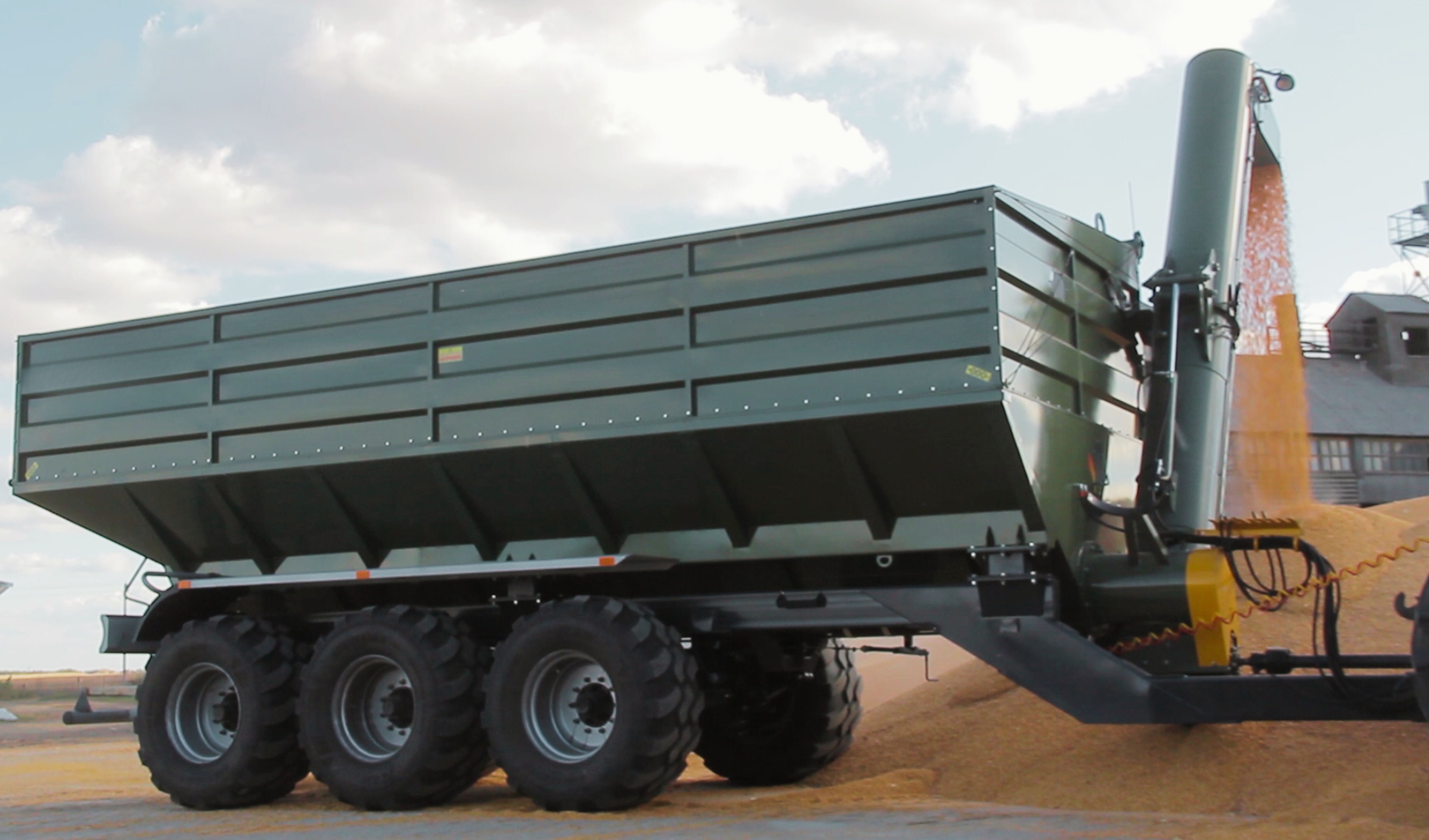 Przyczepa przeładunkowa/przeładowcza KOBZARENKO PBN-40