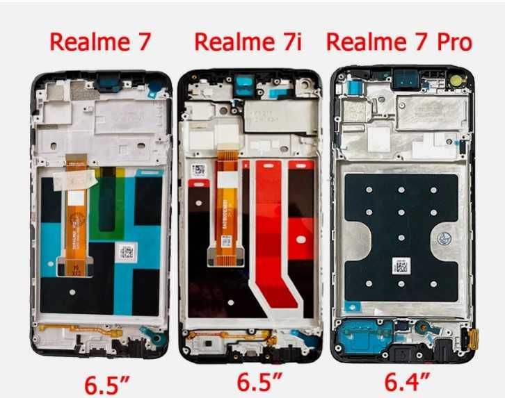 Дисплей Экран (модуль) Realme 7 pro + тачскрин, реалми 7 LCD
