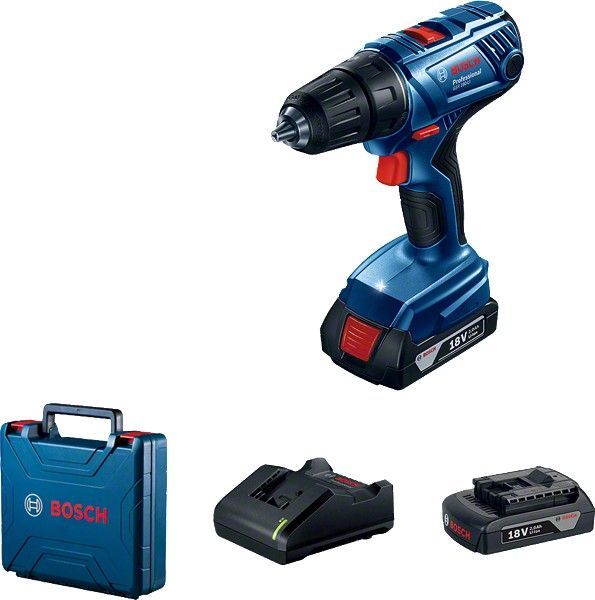 Wiertarko-Wkrętarka Gsr 180-Li 2*2.0Ah + Acc Bosch B 6019F810A