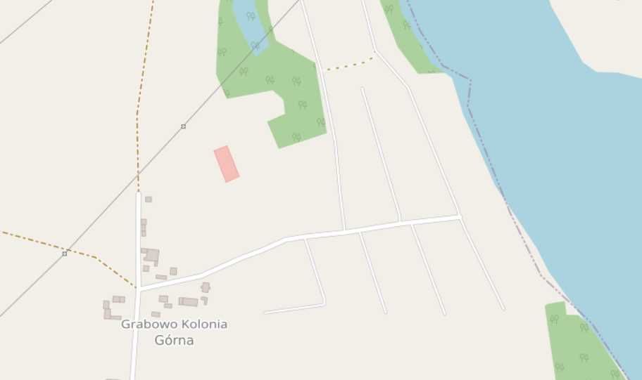 działka 1527m kolonia Grabowo górne