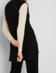 B.P.C kamizelka dzianinowa POMARAŃCZOWA lekko dłuższy tył r.40/42