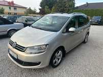 Volkswagen Sharan Stan Serwis Panorama Grzane 7 Foteli Fotele Hak Tempomat PDC