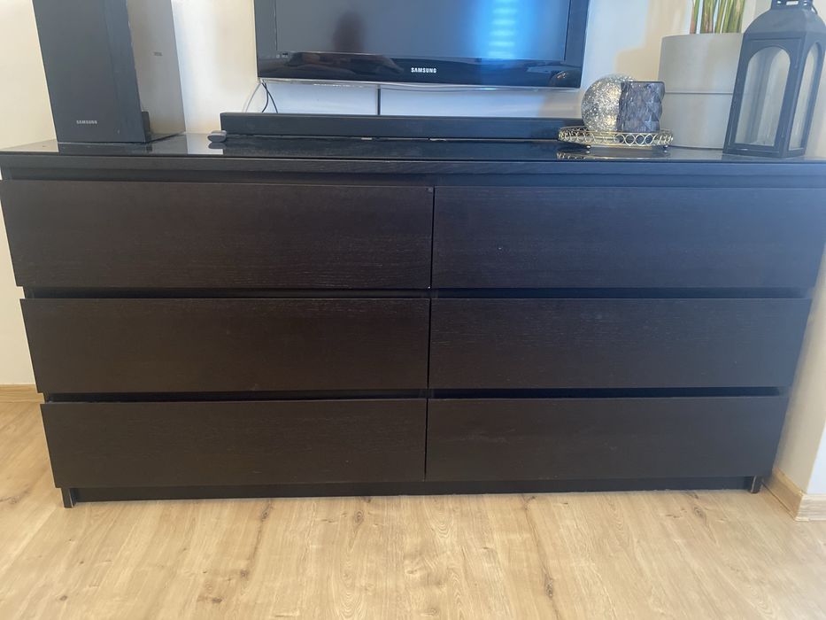 Komoda wenge 6 szuflad