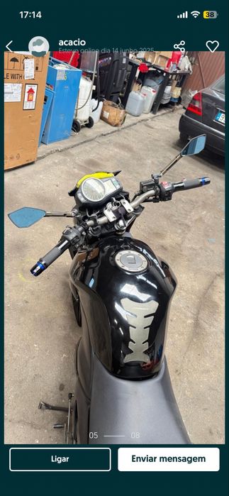 Vendo/Troco Sym Wolf 125