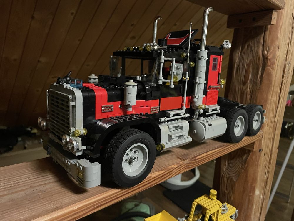Lego 5571 model team ciezarowka black cat giant truck