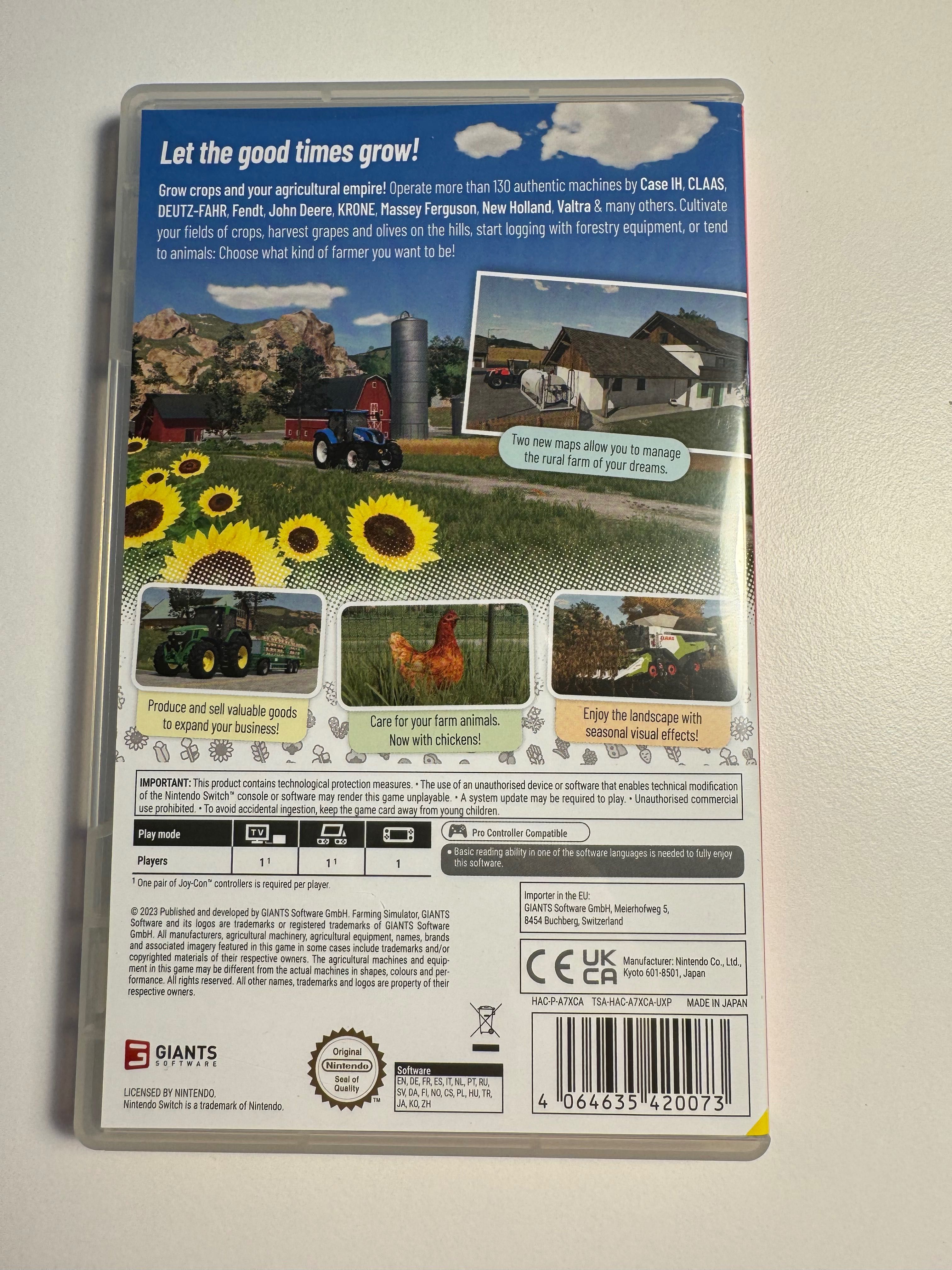 Farming Simulator 23 Nintendo Switch Edition