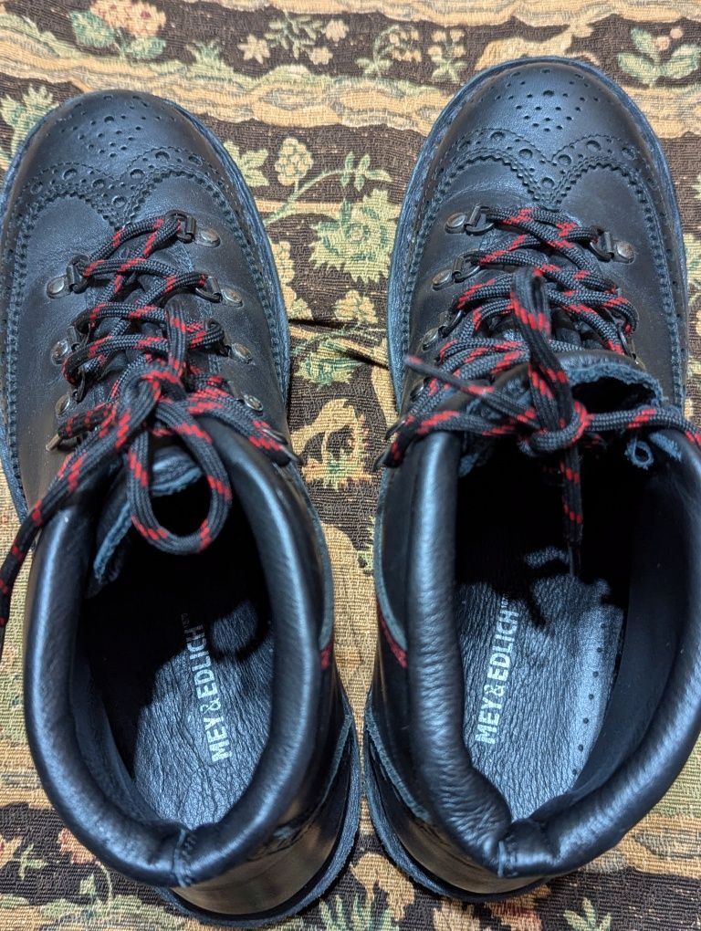 Mey & Edlich чоловічі шкіряні черевики vibram осінні зимові