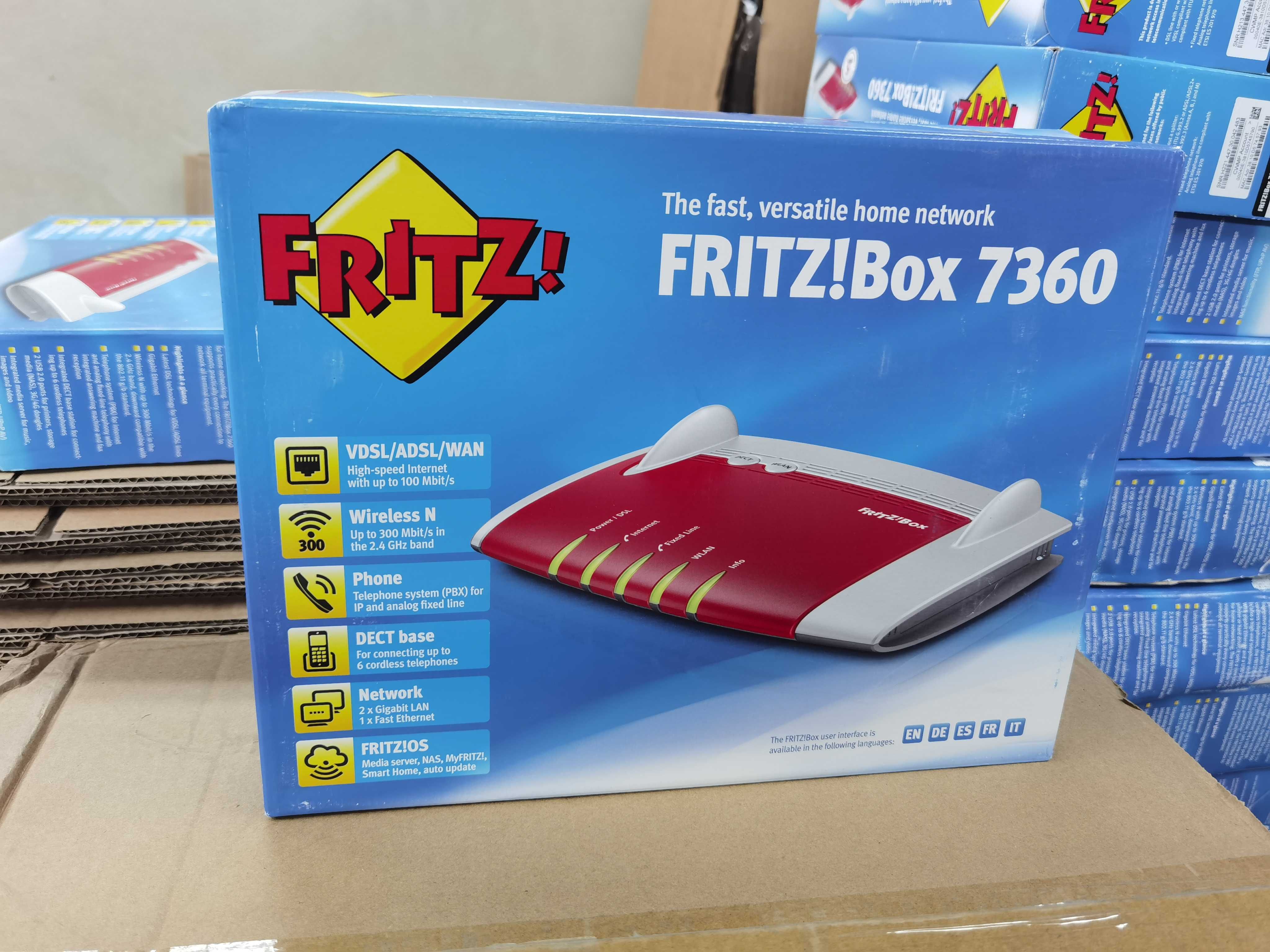 Роутер Fritz Box 7360 Гігв=абітний новий.
