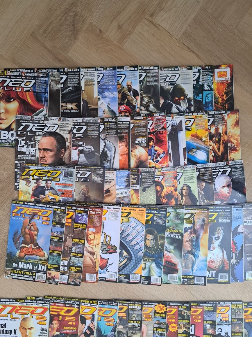 Czasopisma magazyny Neo Plus 1-91 numerów od 1998 roku