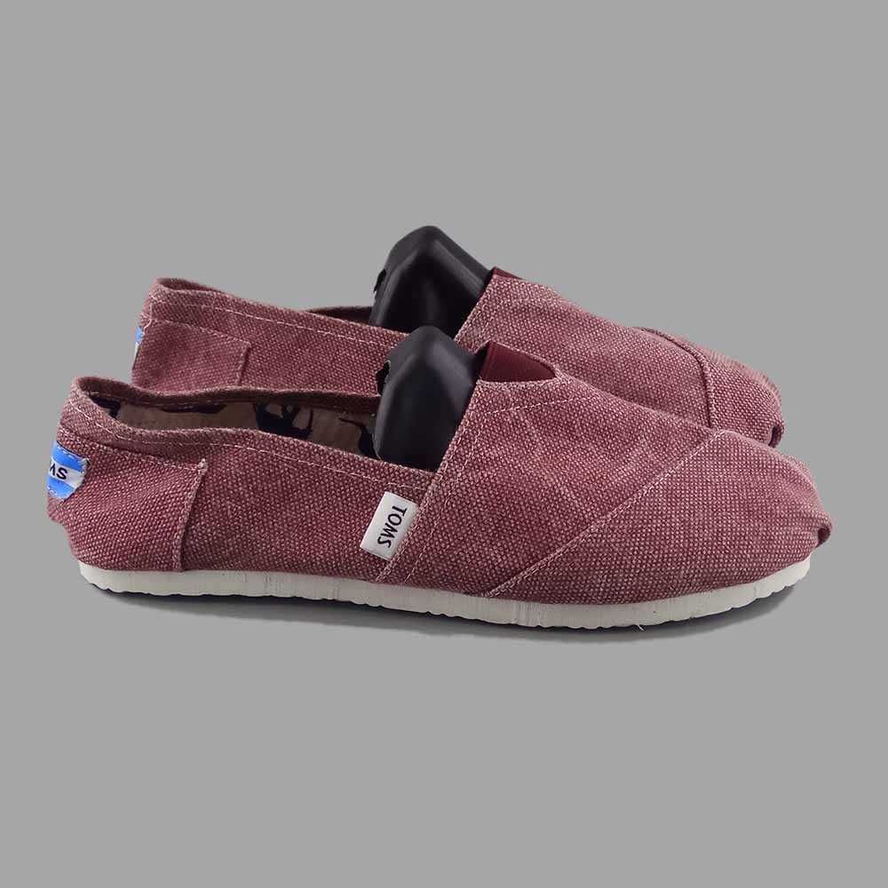 Эспадрильи Toms бордовые