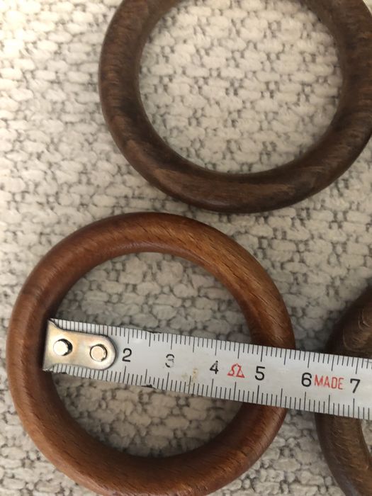 Kółka z haczykami do zasłon/ firan 9 sztuk