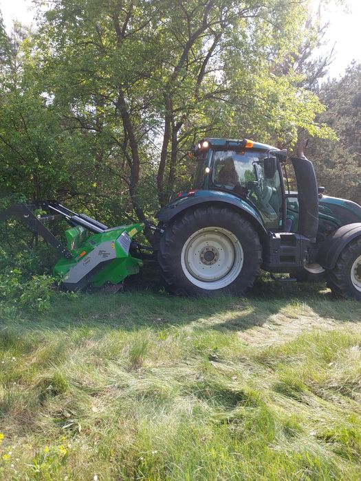 Mulczer  leśny powierzchniowy wycinka