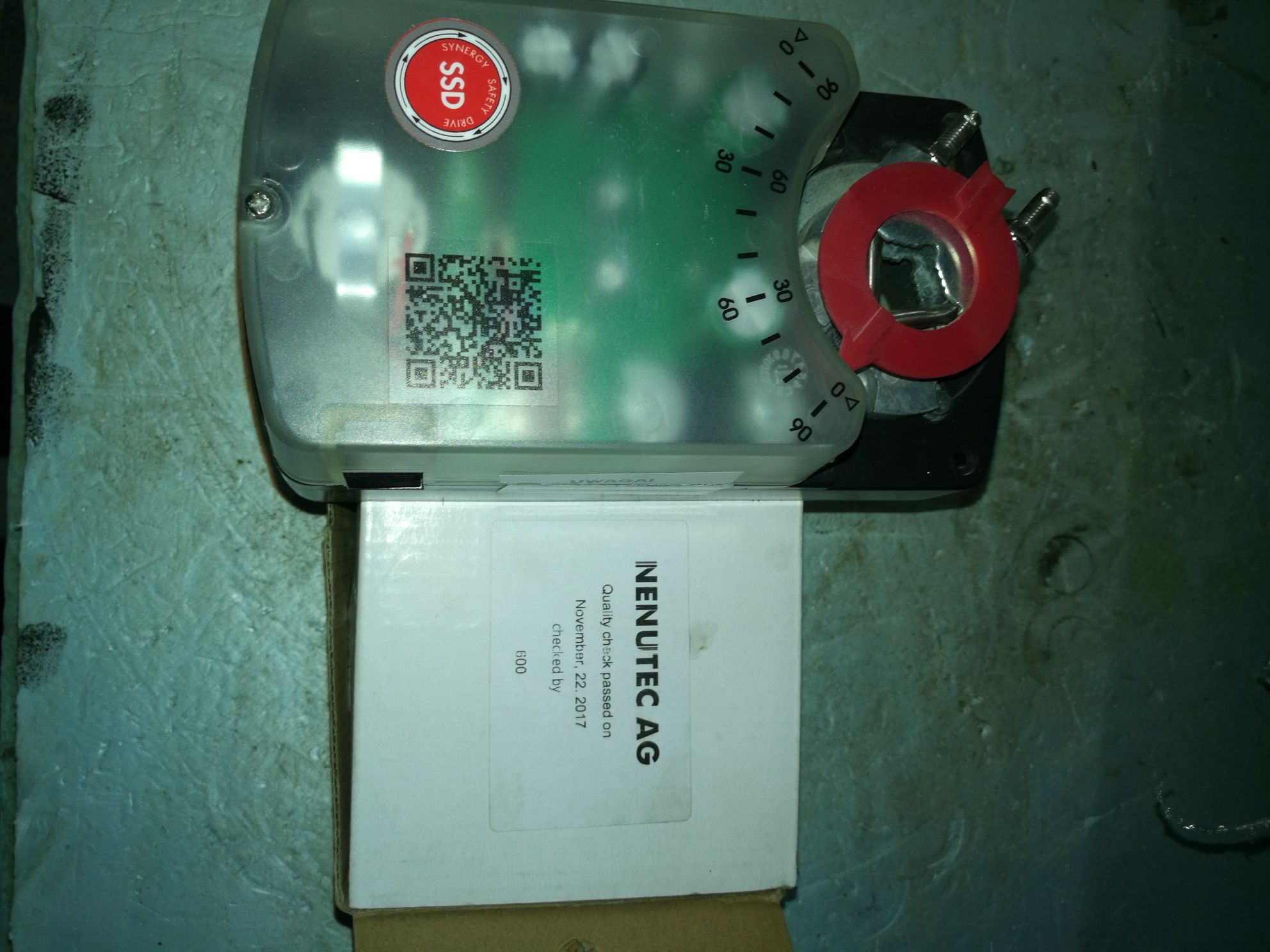 Siłownik Nenutec model FSAA24-06S 6Nm