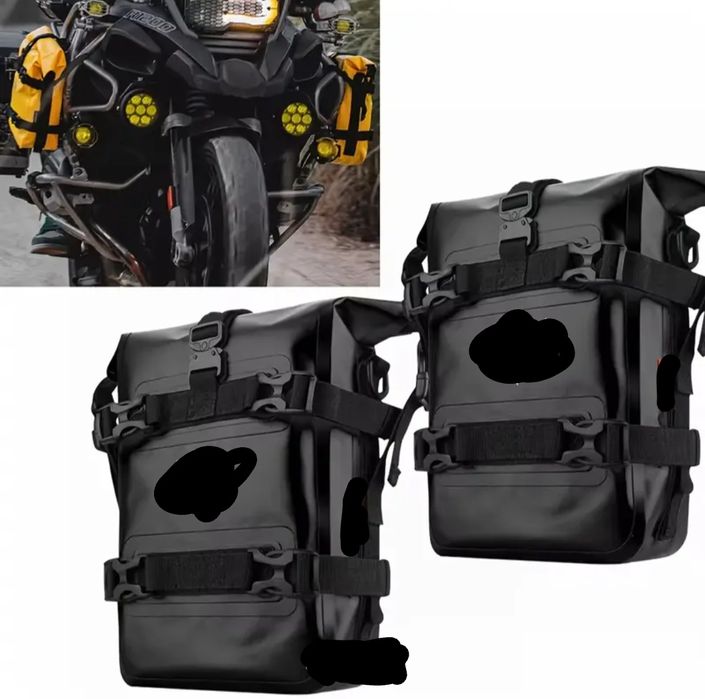 Bolsas laterais para moto