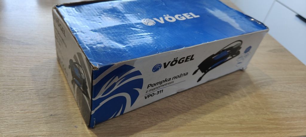 Pompka nożna z manometrem vögel vpo-311