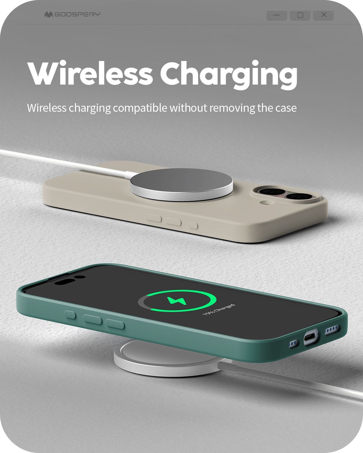 Etui do iPhone 16 Plus Mercury MagSafe Silikonowe zielone