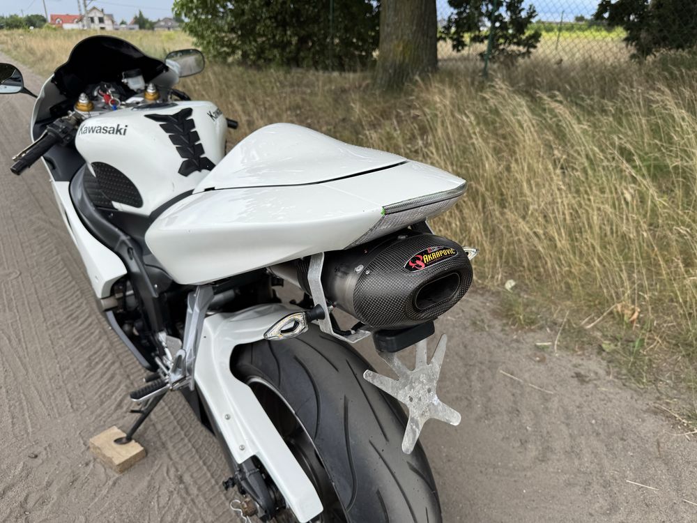Kawasaki ZX6R 636 Ninja 2008r 131 kM wydech Akrapovic