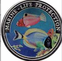 Liberia 1997 $1 Marine Life Protection Proof Coin