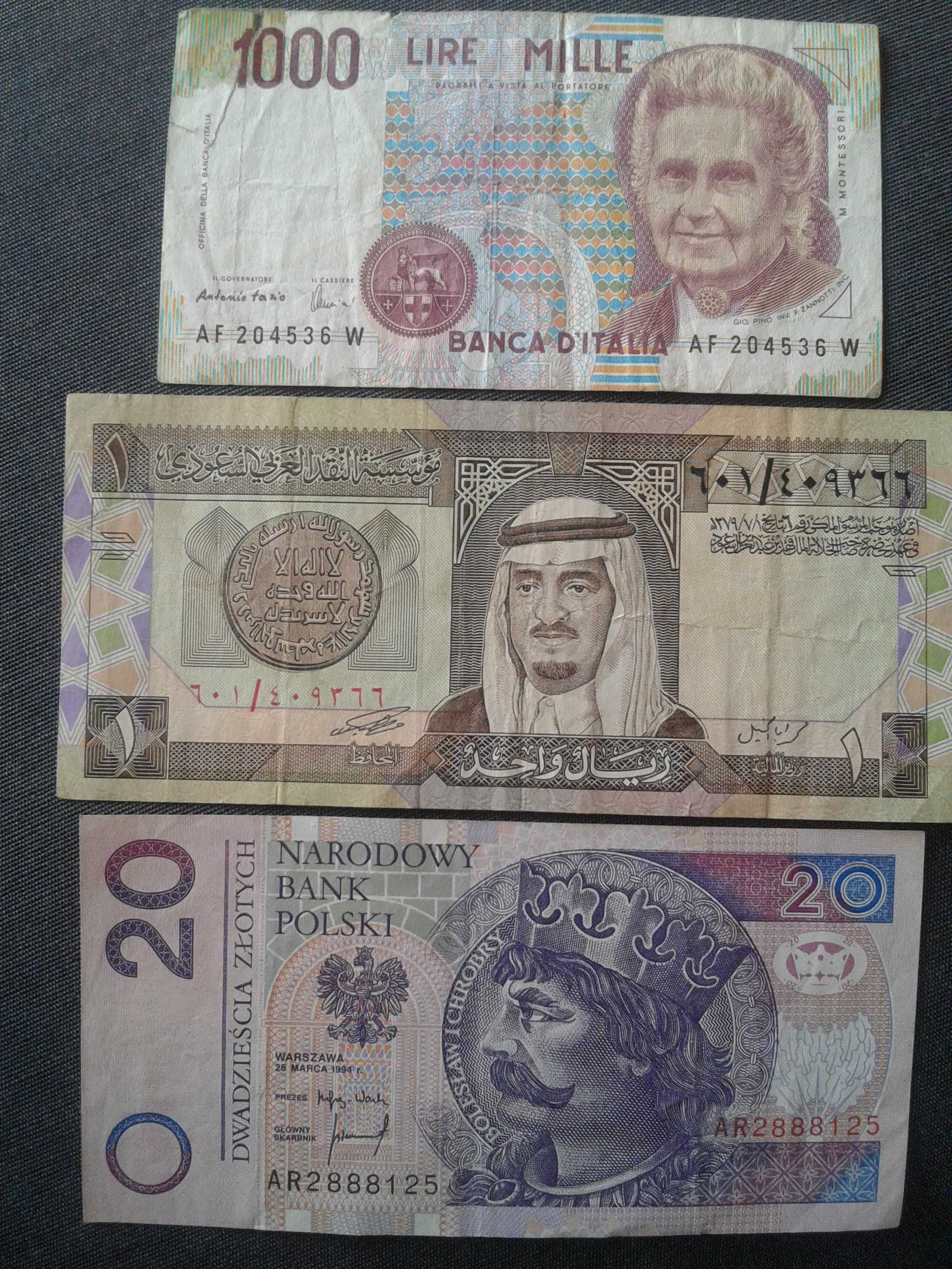 Notas moeda estrangeira