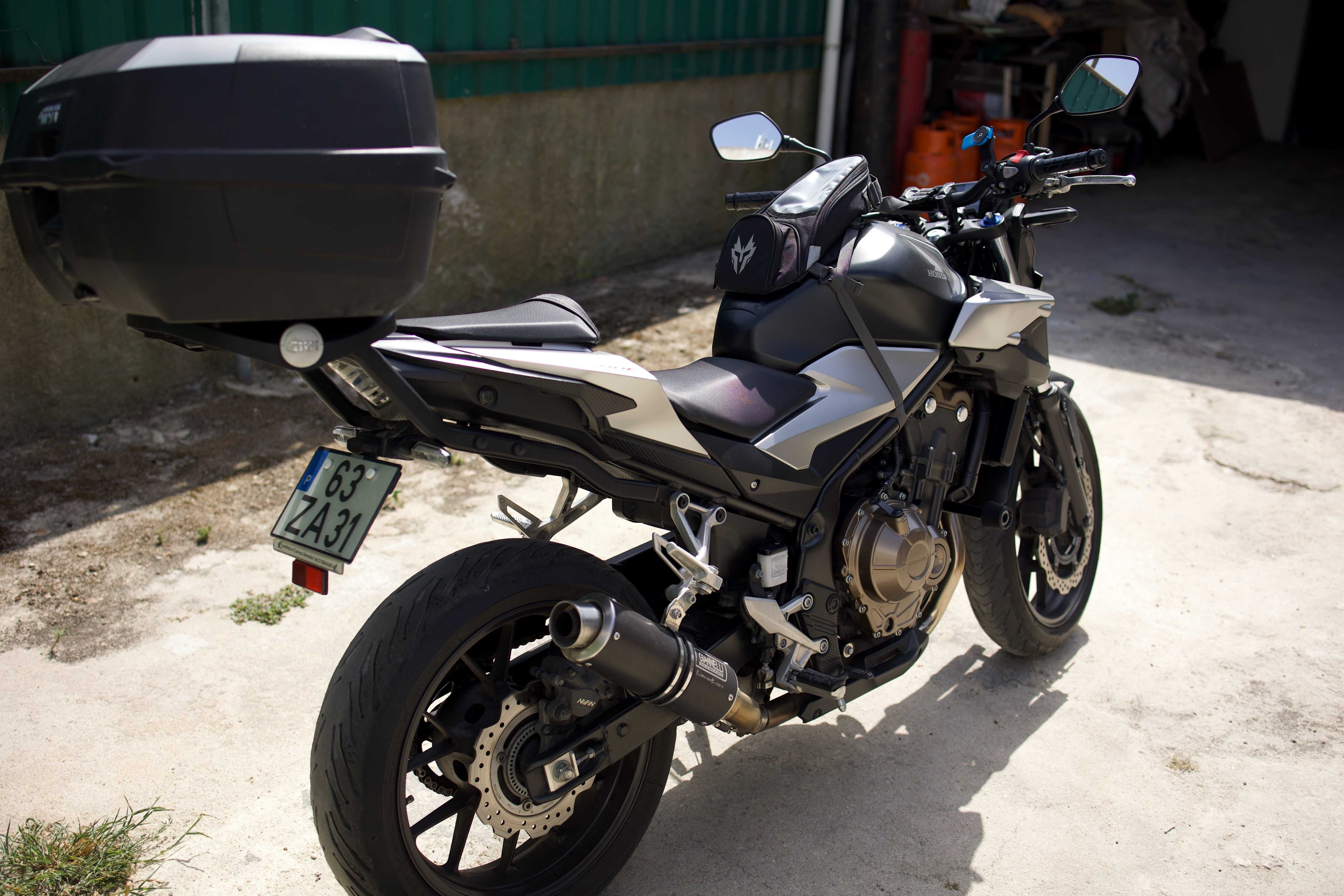 Honda CB500F 2019 – Excelente estado, baixa km + extras