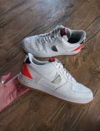 Кросівки Nike Air Force 1 low NBA white crimson 45р в см 28.5