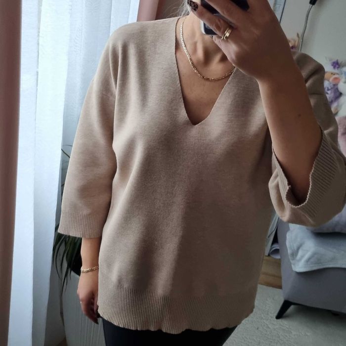 Damski stylowy modny sweter Wilfred Free Aritzia rozmiar XS-M oversize