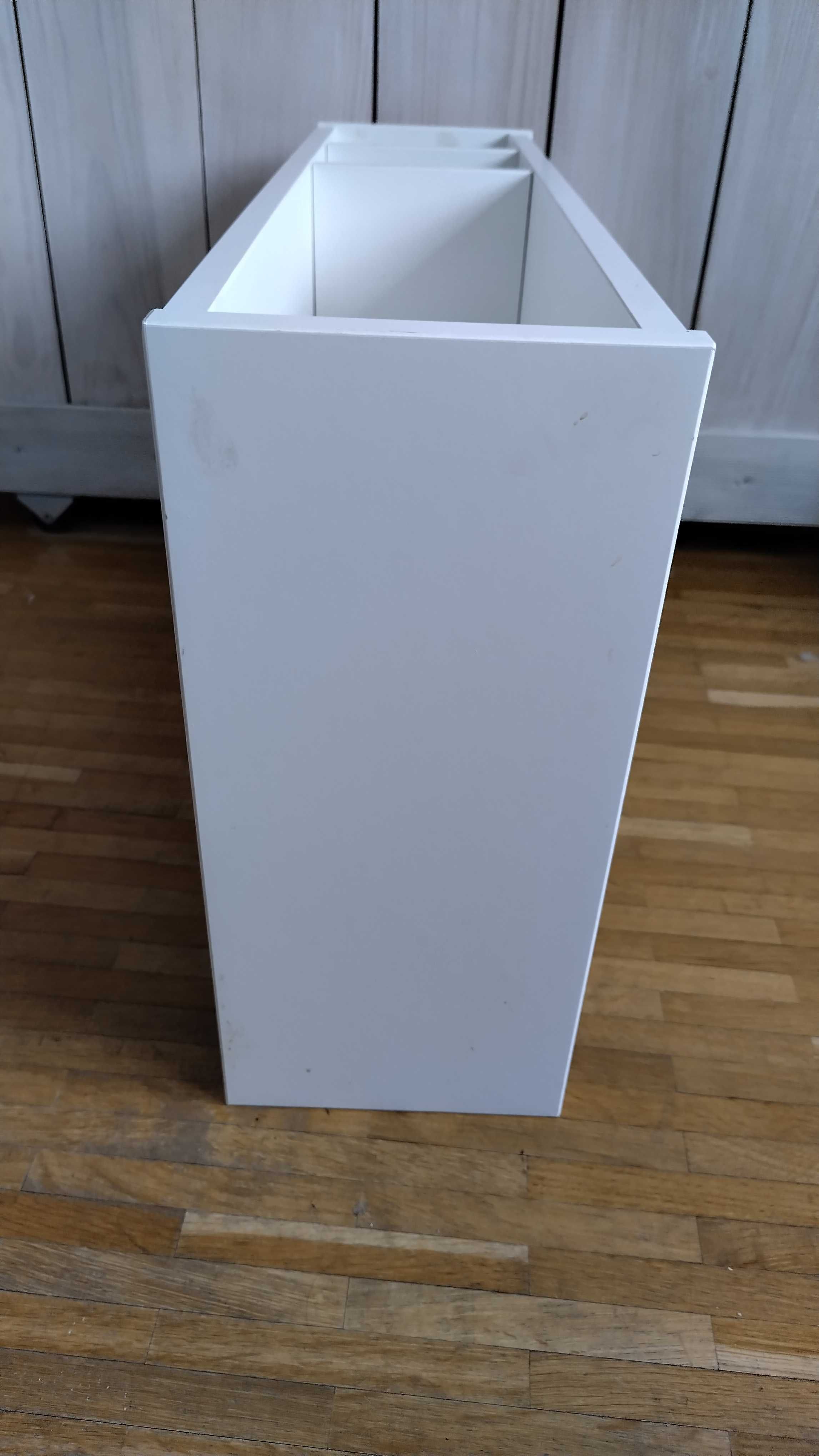 Ikea Pahl nadstawka do biurka, biała. Półka.