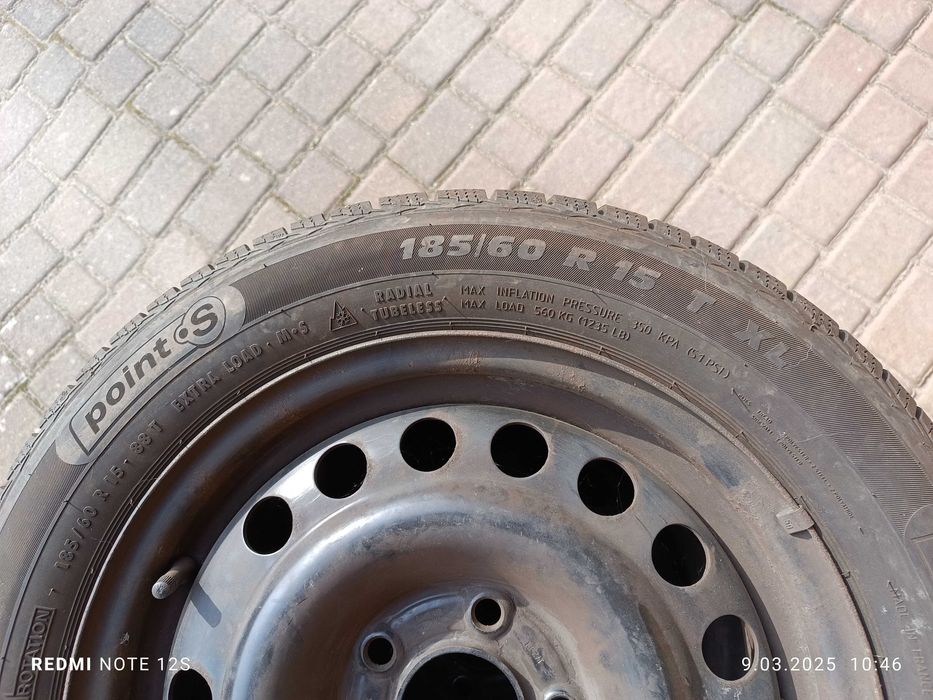 Koła felgi OPEL 5x100 R15 185/60R15