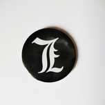 Przypinka z nadrukiem anime Death Note L pin unisex
