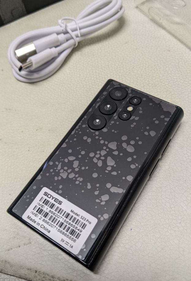 Міні СМАРТФОН Soyes S23 Pro 2/16Gb кишеньковий 2sim Android чорний!
