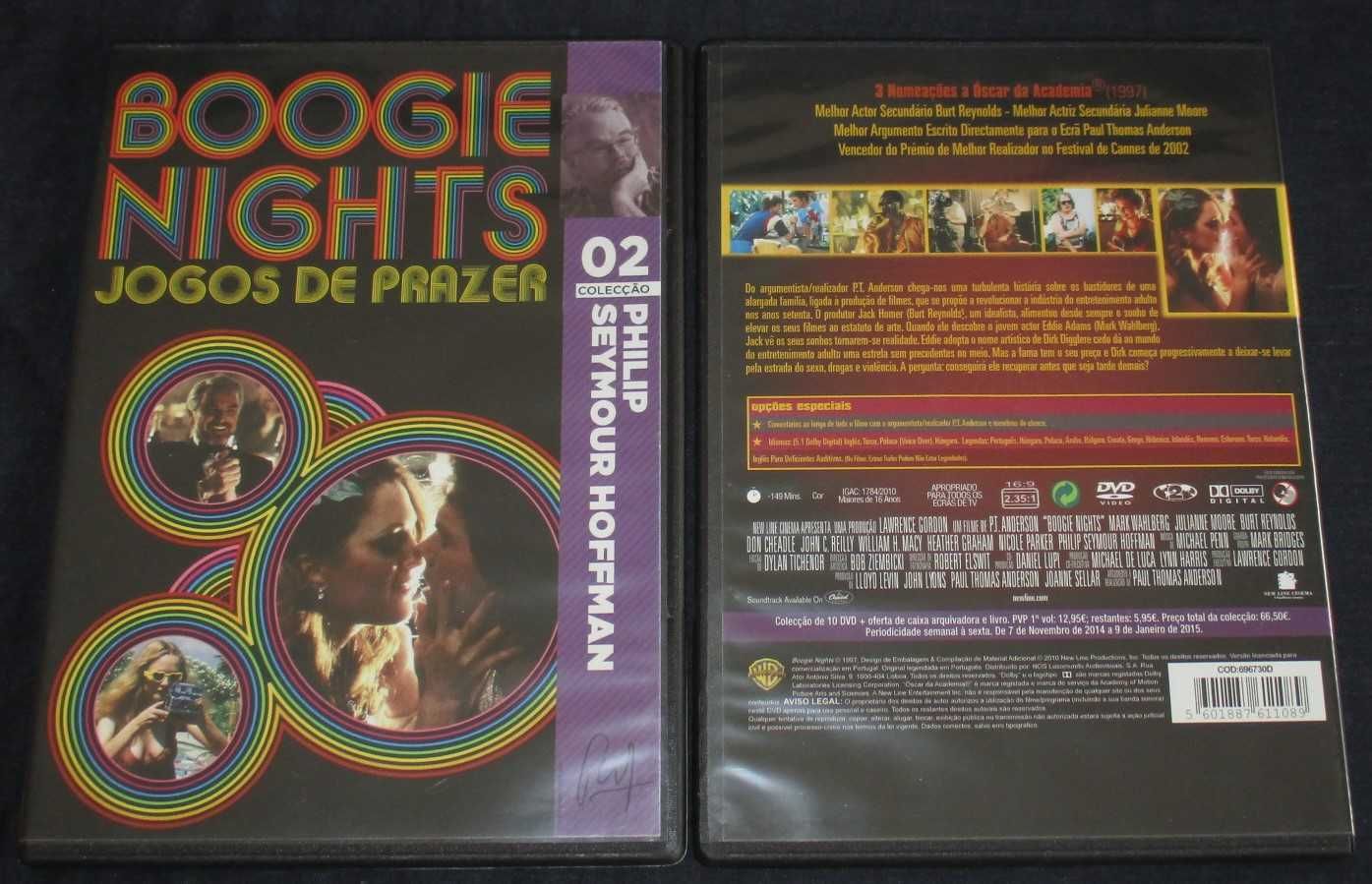 DVD Filme Boogie Nights Jogos de Prazer