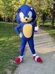 Mascote Sonic - Eventos