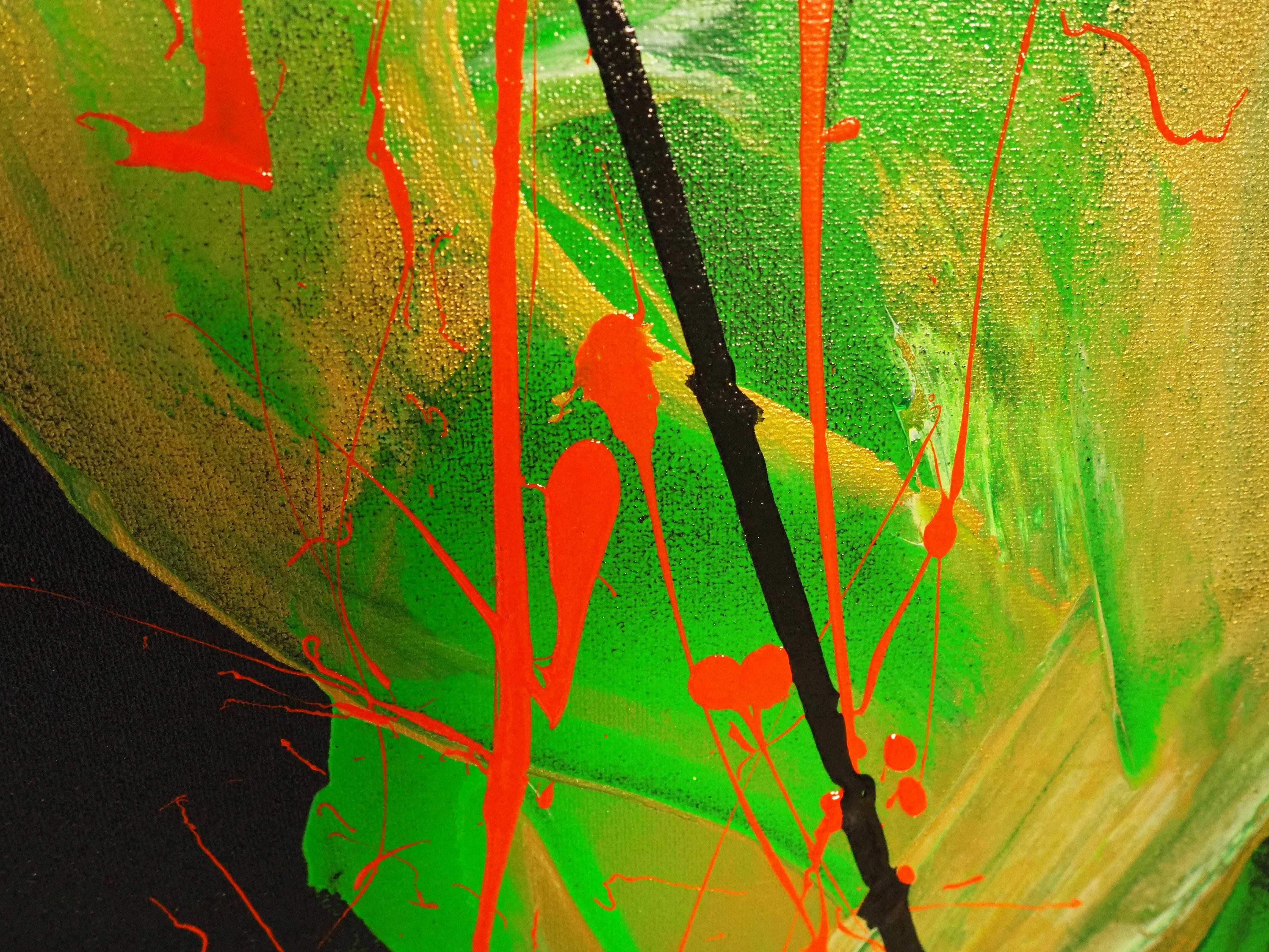 Obraz nowoczesny abstrakcja 70cm x 100cm "BLOOM" NOWOŚĆ 2025