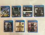 Until Dawn, Heavy Rain, Bloodborne, The Last of Us, Uncharted