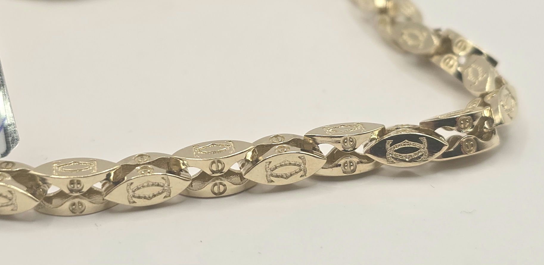 Łańcuszek Złoty Cartier 55cm 14k złoto
