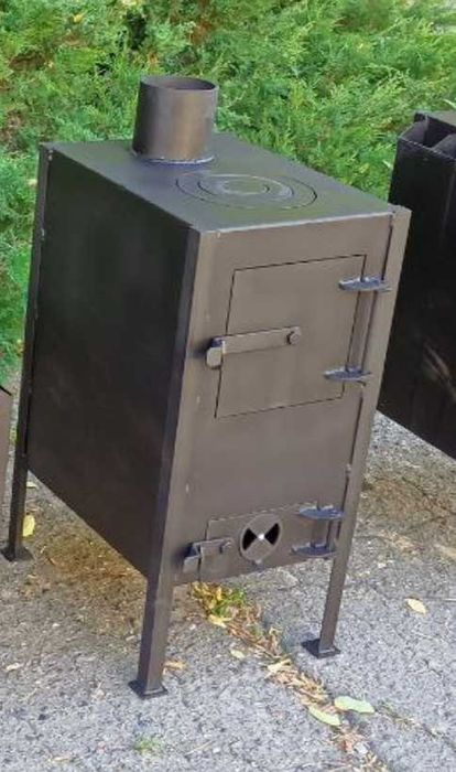 Окопна буржуйка бліндажна пічка компактна блиндажная буржуйка печь