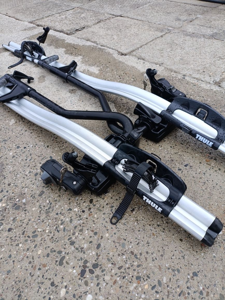 uchwyty rowerower Thule proride belki wingbar, square kity stopy box