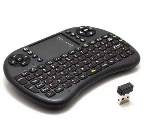 Бездротова клавіатура для Smart TV, Android, Windows з тачпадом