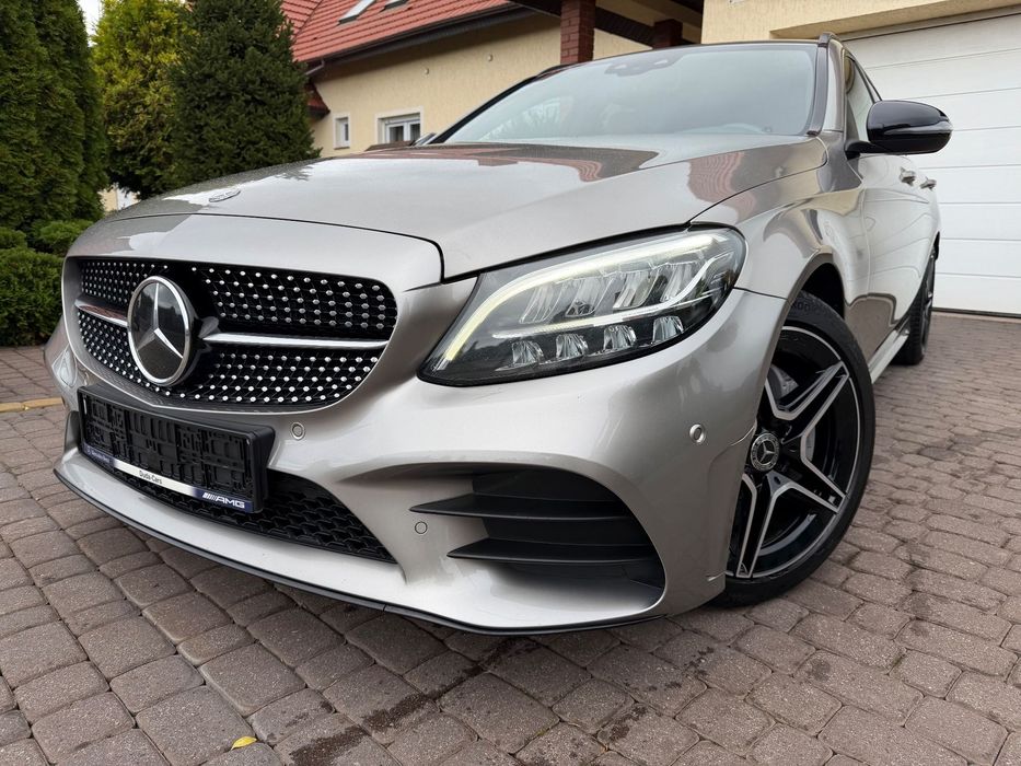 Mercedes-Benz Klasa C 220d Diesel AMG-LINE FULL Bezwypadkowy Polecam!!!