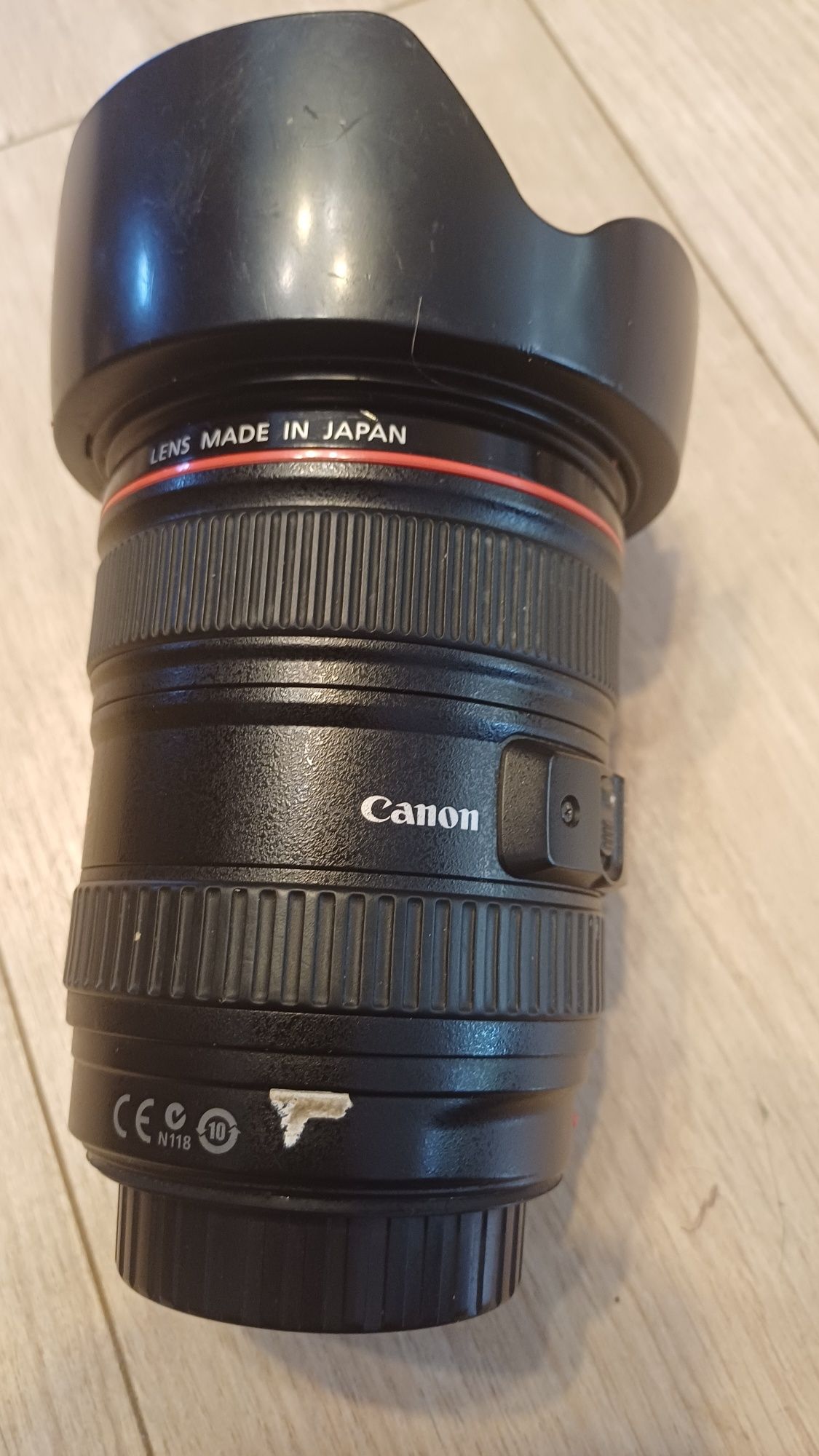 Canon EF 24-105mm f/4L IS USM + filtr Benro UV | bdb stan