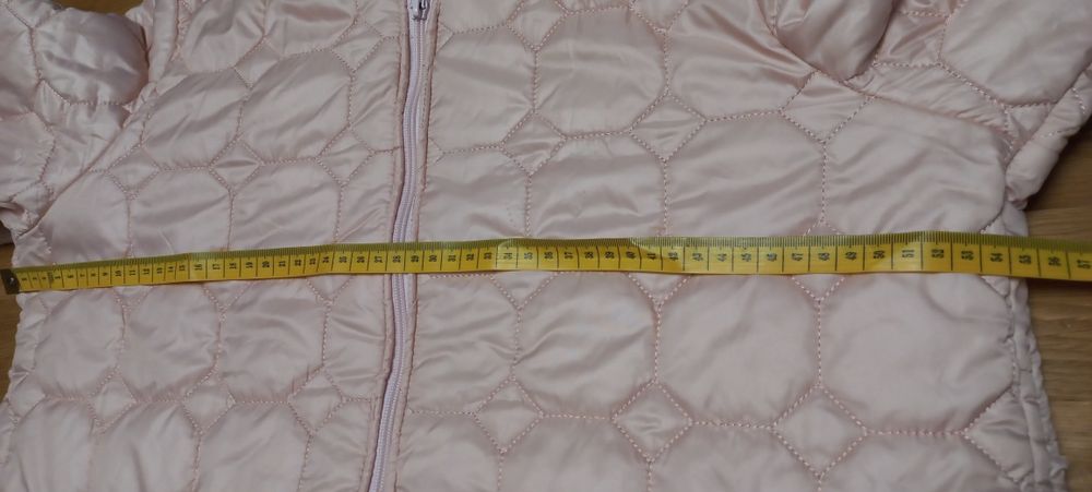 Płaszczyk pikowany parka kurtka długa L