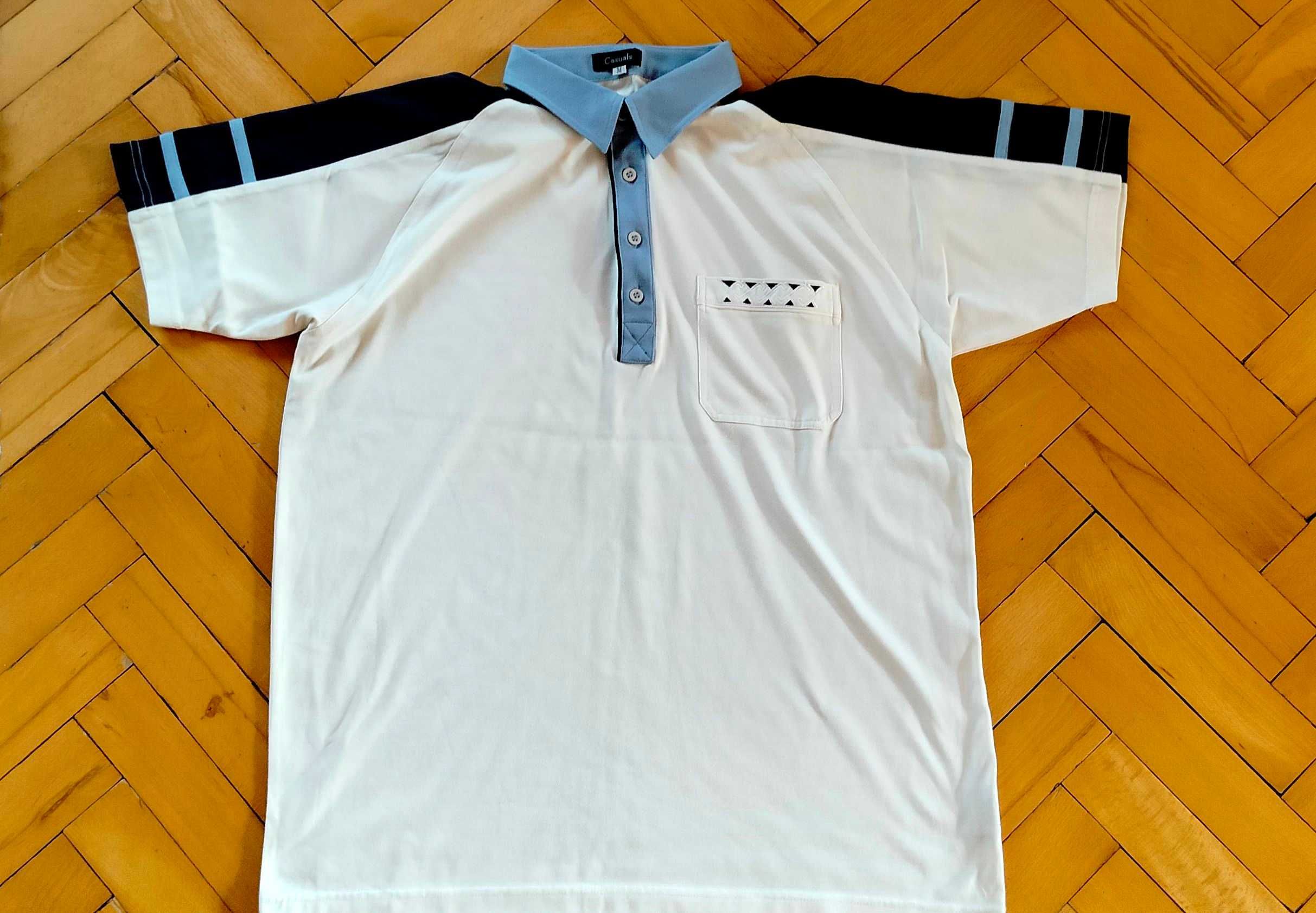 T-shirt bluzeczka koszulka polo męska M