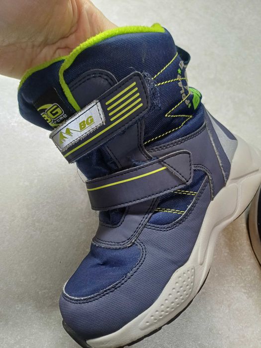 Зимові термо сапожки BG р.32  21см