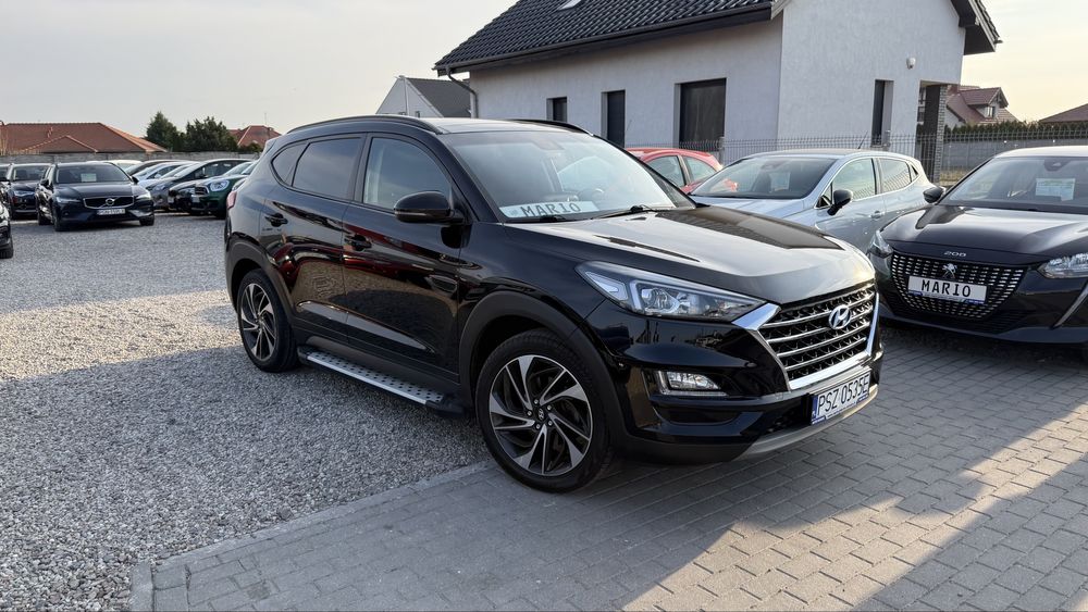 Hiunday tucson czarny 1,6TGDI 177km