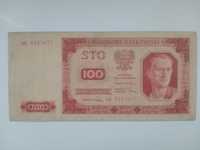 Banknot Polska - 100 zł z 1948 r. ser. AM 931...